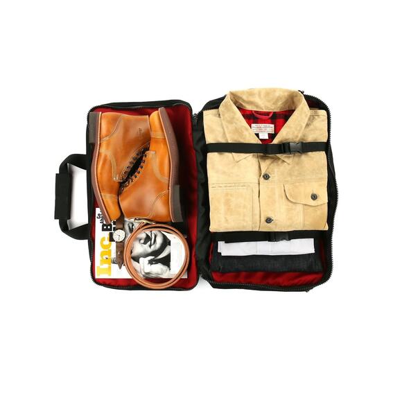 Red Oxx Air Boss Carry-On Travel Bag Luggage W/ Shoulder Strap Made In USA READ - Picture 8 of 16